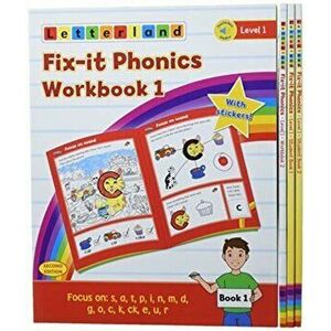Fix-it Phonics - Level 1 - Student Pack (2nd Edition) - Lisa Holt imagine