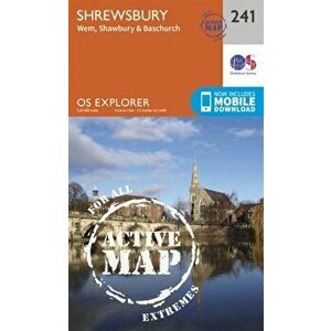 Shrewsbury. September 2015 ed, Sheet Map - Ordnance Survey imagine