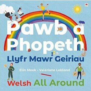 Pawb a Phopeth - Llyfr Mawr Geiriau / Welsh All Around. Bilingual ed, Hardback - Elin Meek imagine