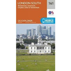 London South, Westminster, Greenwich, Croydon, Esher & Twickenham. September 2015 ed, Sheet Map - Ordnance Survey imagine