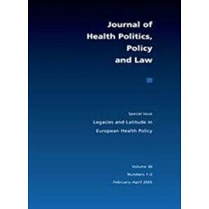 Legacies and Latitude in European Health Policy, Paperback - Elias Mossialos imagine