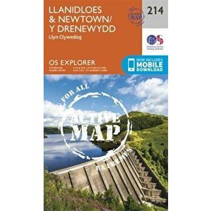 Llanidloes and Newtown - Y Drenewydd. September 2015 ed, Sheet Map - Ordnance Survey imagine