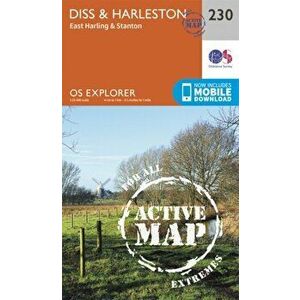 Diss & Harleston. September 2015 ed, Sheet Map - Ordnance Survey imagine