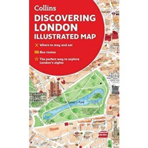 Discovering London Illustrated Map, Sheet Map - Collins Maps imagine