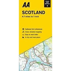 Road Map Scotland. New ed, Sheet Map - *** imagine
