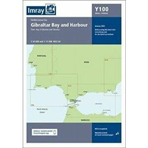 Imray Y100 Gibraltar and Approaches (Small Format), Sheet Map - Imray imagine