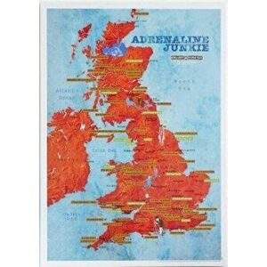Adrenaline Junkie Collect & Scratch Print, Sheet Map - *** imagine