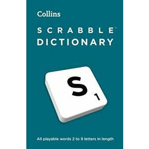 SCRABBLE (TM) Dictionary. The Official Scrabble (TM) Solver - All Playable Words 2 - 9 Letters in Length, 6 Revised edition, Paperback - Collins Scrab imagine