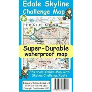 Edale Skyline Challenge Map, Sheet Map - David Brawn imagine