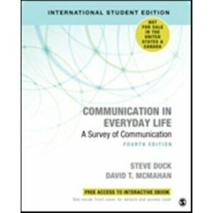 Communication in Everyday Life - International Student Edition. A Survey of Communication, 4 Revised edition - David T. McMahan imagine