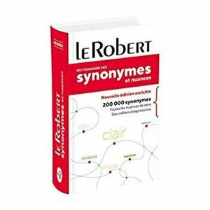 Dictionnairer de Synonymes et Nuances Poche Plus, Paperback - *** imagine