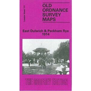 East Dulwich and Peckham Rye 1914. London Sheet 117.3, Facsimile of 1914 ed, Sheet Map - Mary Boast imagine