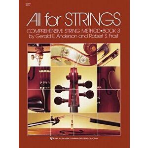 All for Strings Book 3 Violin, Sheet Map - Gerald, M.D., F.R.C.P. Anderson imagine
