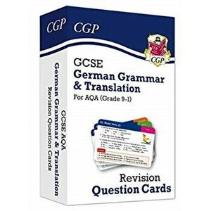 GCSE AQA German: Grammar & Translation Revision Question Cards, Hardback - CGP Books imagine