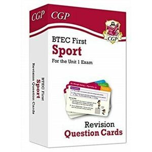 New BTEC First in Sport: Revision Question Cards, Hardback - CGP Books imagine