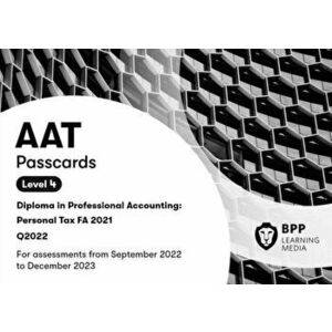 AAT Personal Tax. Passcards, Spiral Bound - BPP Learning Media imagine