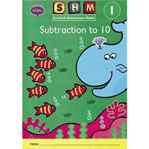 Scottish Heinemann Maths 1: Subtraction to 10 Activity Book 8 Pack - *** imagine