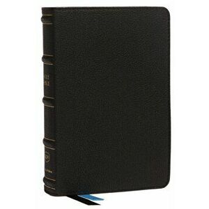 KJV, Compact Bible, Maclaren Series, Genuine Leather, Black, Comfort Print. Holy Bible, King James Version - Thomas Nelson imagine