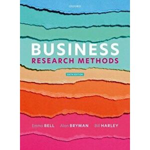 Business Research Methods. 6 Revised edition, Paperback - *** imagine