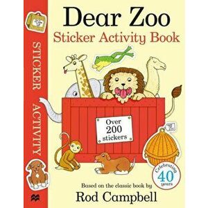 Dear Zoo Sticker Activity Book, Paperback - Rod Campbell imagine