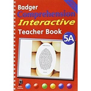 Badger Comprehension Interactive KS2: Teacher Book 5A, Spiral Bound - Ruth Cooper imagine
