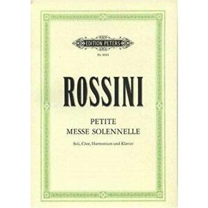 Petite Messe Solennelle Vocal Score - GIOACCHINO ROSSINI imagine