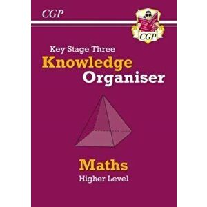 New KS3 Maths Knowledge Organiser - Higher, Paperback - CGP Books imagine
