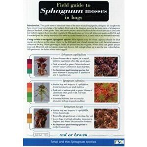 Field Guide to Sphagnum Mosses in Bogs - Ros Tratt imagine
