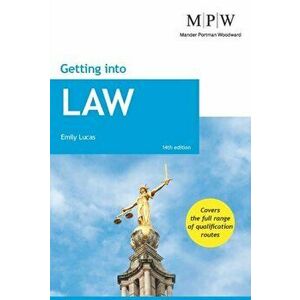 Getting into Law. 14 Revised edition, Paperback - Emily Lucas imagine