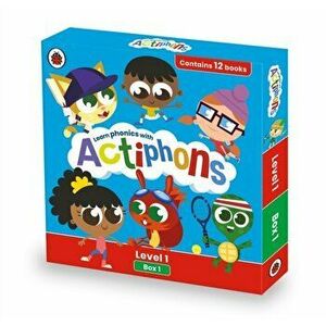 Actiphons Level 1 Box 1: Books 1-12. Learn phonics and get active with Actiphons! - Ladybird imagine