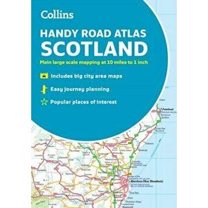 Collins Handy Road Atlas Scotland. A5 Paperback, New ed, Paperback - Collins Maps imagine