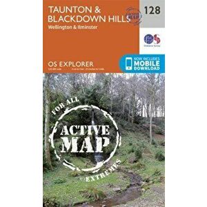 Taunton and Blackdown Hills. September 2015 ed, Sheet Map - Ordnance Survey imagine