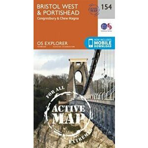Bristol West and Portishead. September 2015 ed, Sheet Map - Ordnance Survey imagine