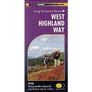 West Highland Way XT40, Sheet Map - Harvey Map Services Ltd. imagine