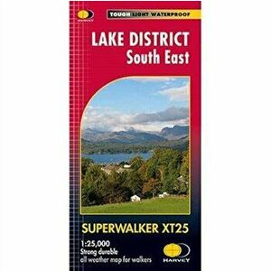 Lake District South East XT25, Sheet Map - *** imagine