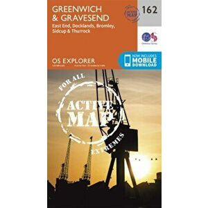 Greenwich and Gravesend. September 2015 ed, Sheet Map - Ordnance Survey imagine