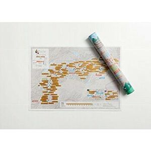 Alpine Cycling Collect and Scratch Print, Sheet Map - *** imagine