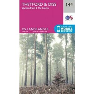 Thetford & Diss, Breckland & Wymondham. February 2016 ed, Sheet Map - Ordnance Survey imagine