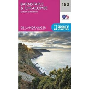 Barnstaple & Ilfracombe, Lynton & Bideford. February 2016 ed, Sheet Map - Ordnance Survey imagine