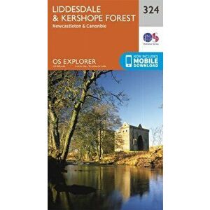 Liddesdale and Kershope Forest. September 2015 ed, Sheet Map - Ordnance Survey imagine