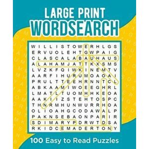 Large Print Wordsearch. Easy to Read Puzzles, Paperback - Eric Saunders imagine