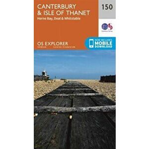 Canterbury and the Isle of Thanet. September 2015 ed, Sheet Map - Ordnance Survey imagine