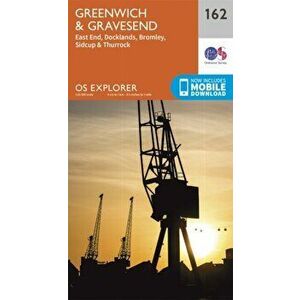 Greenwich and Gravesend. September 2015 ed, Sheet Map - Ordnance Survey imagine