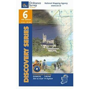 Donegal (Central) - Tyrone. 4 Revised edition, Sheet Map - Ordnance Survey Ireland imagine