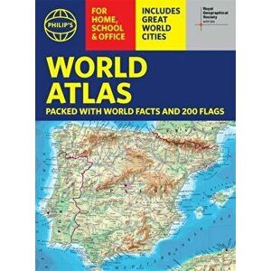 Philip's RGS World Atlas (A4). with Global Cities, Facts and Flags, Paperback - Philip's Maps imagine