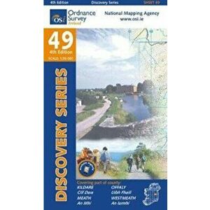 Kildare, Offaly, Meath, Westmeath. 4 ed, Sheet Map - Ordnance Survey Ireland imagine