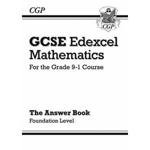 GCSE Maths Edexcel Answers for Workbook: Foundation - for the Grade 9-1 Course, Paperback - CGP Books imagine