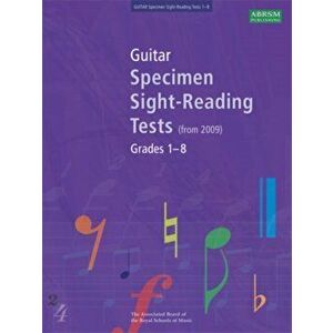 Guitar Specimen Sight-Reading Tests, Grades 1-8, Sheet Map - *** imagine