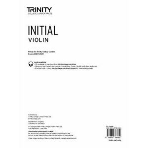 Trinity College London Violin Exam Pieces 2020-2023: Initial (part only), Sheet Map - Trinity College London imagine