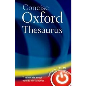 Concise Oxford Thesaurus. 3 Revised edition, Hardback - Oxford Languages imagine